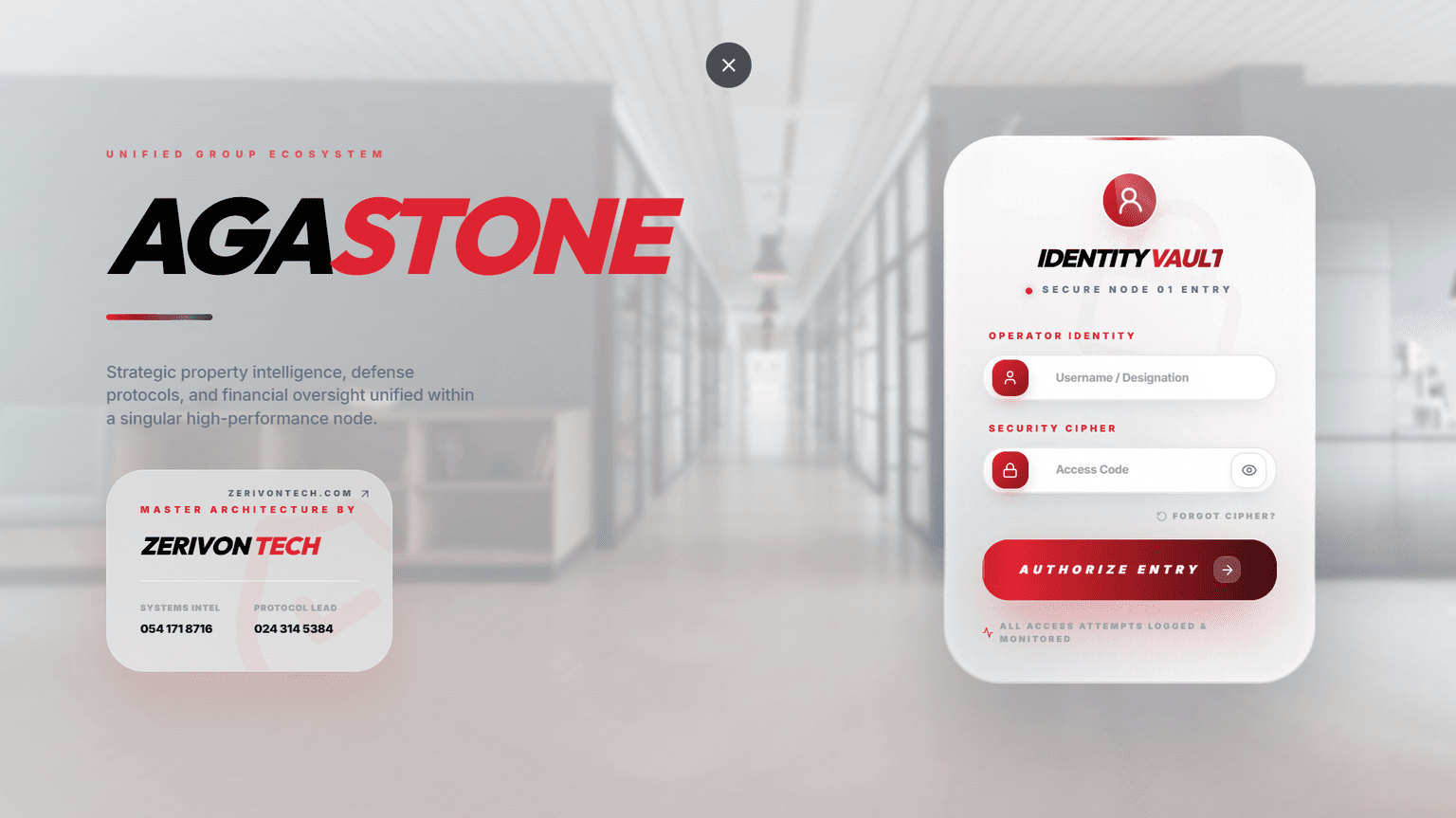 Agastone Group, live platform screenshot